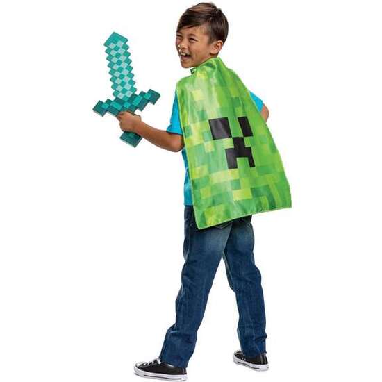 SET ESPADA Y CAPA MINECRAFT image 2