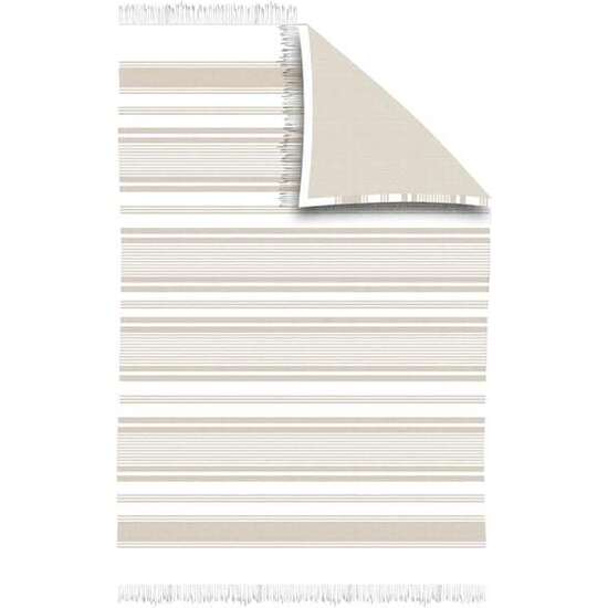 PAREO 100X150 RAYAS FLECOS SOGLE ARENA image 0