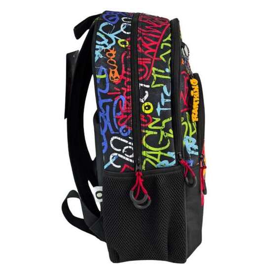 MOCHILA PRIMARIA RANKING GRAFITTI DOBLE COMPARTIMENTO ADAPTABLE A CARRO 44 X 31 X 17 CM. image 1
