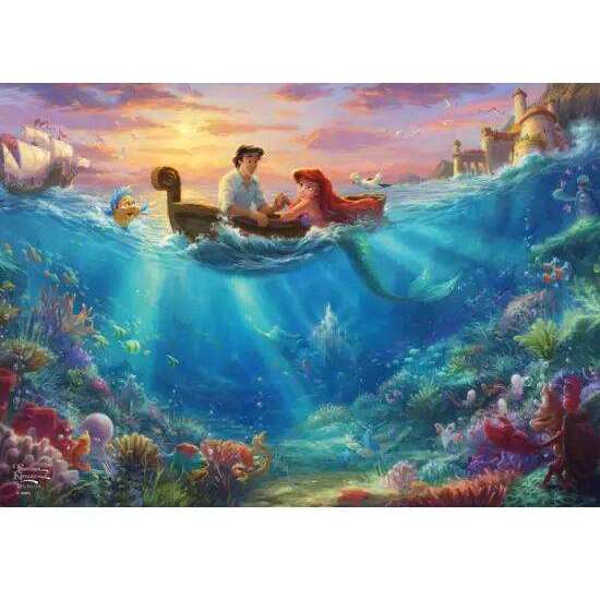 PUZZLE 500 PIEZAS DISNEY, ARIEL image 1
