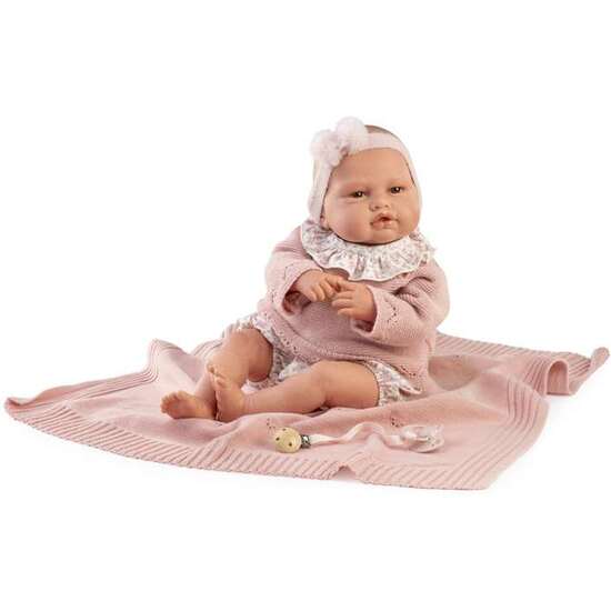MUÑECA BABY LOVE REBORN CONJUNTO DE PUNTO 50 CM image 0