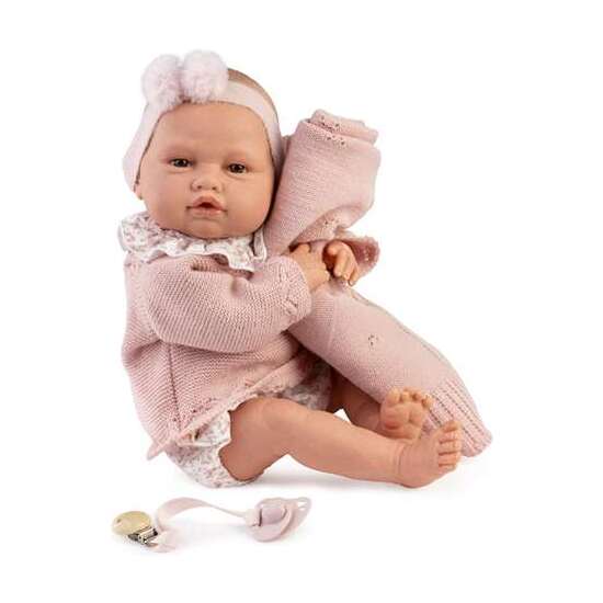 MUÑECA BABY LOVE REBORN CONJUNTO DE PUNTO 50 CM image 1