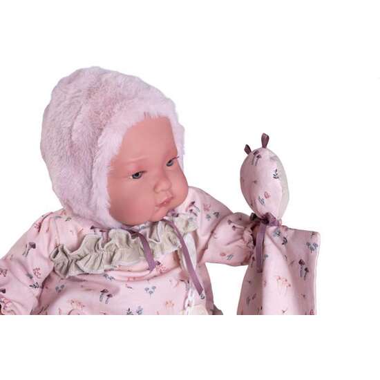 MUÑECA MI PRIMER REBORN ALEJANDRA CON DOU DOU 52 CM image 3