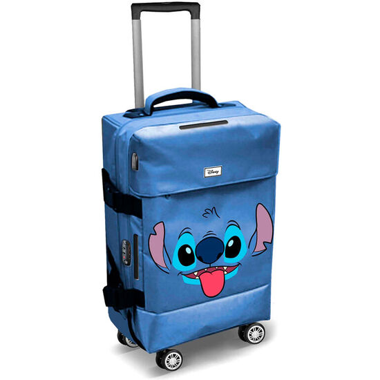 MALETA TROLLEY FACE STITCH DISNEY 55CM image 0