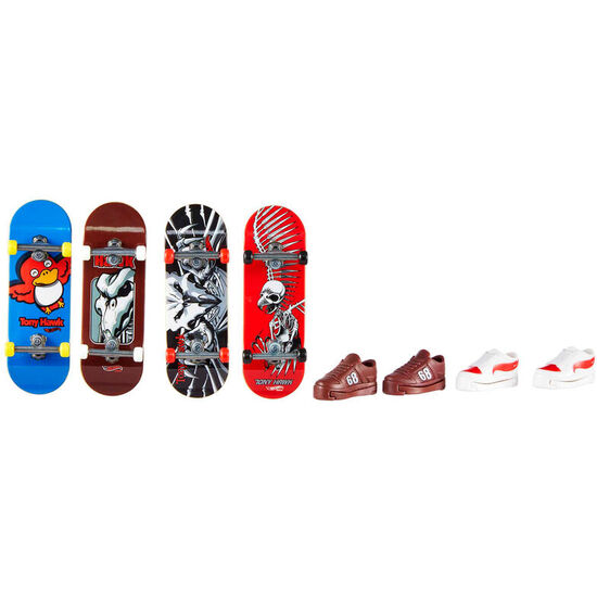 BLISTER 4 SKATES HOT WHEELS SURTIDO image 1