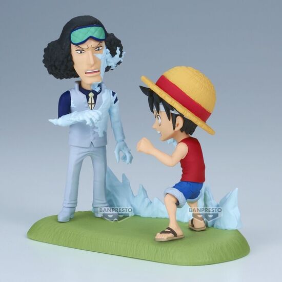 FIGURA MONKEY D. LUFFY VS KUZAN WORLD COLLECTABLE FIGURE LOG STORIES ONE PIECE 9CM image 2