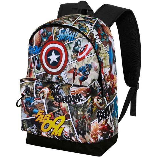 MOCHILA COMIC CAPITAN AMERICA MARVEL 44CM ADAPTABLE image 1