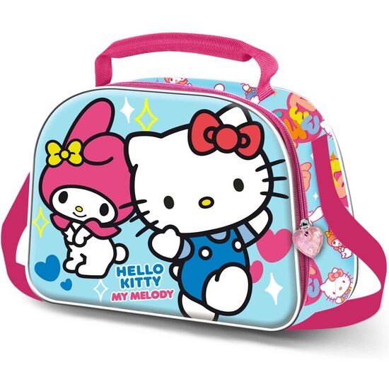 BOLSA PORTAMERIENDAS 3D FRIENDSHIP HELLO KITTY image 0