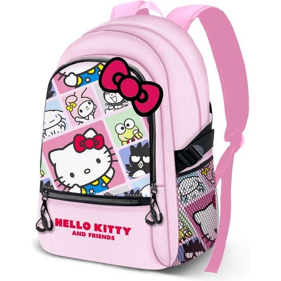 MOCHILA PANELS HELLO KITTY 44CM ADAPTABLE image 0