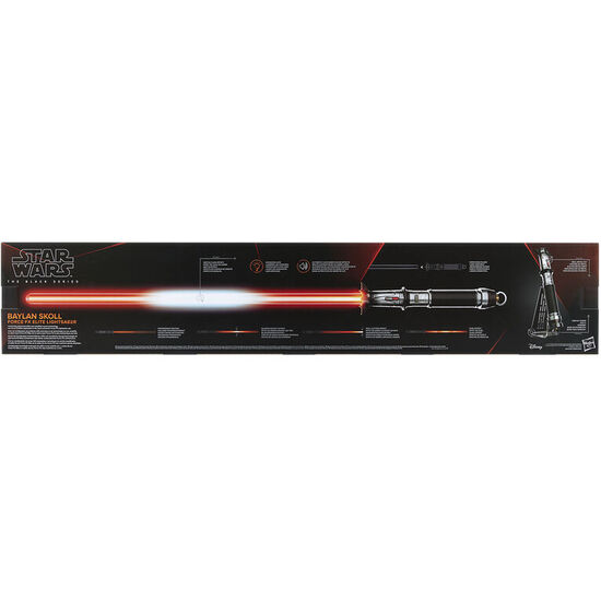 REPLICA SABLE DE LUZ BAYLAN SKOLL FORZE FX ELITE STAR WARS image 1