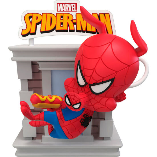FIGURA SORPRESA TOWER HERO BOX SPIDERMAN MARVEL SURTIDO image 1