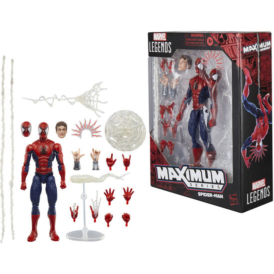 FIGURA SPIDER-MAN MAXIMUM SERIES MARVEL LEGENDS 15CM image 0