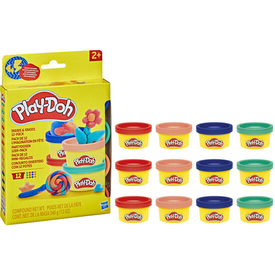SET 12 MINI BOTES PLAY-DOH image 0