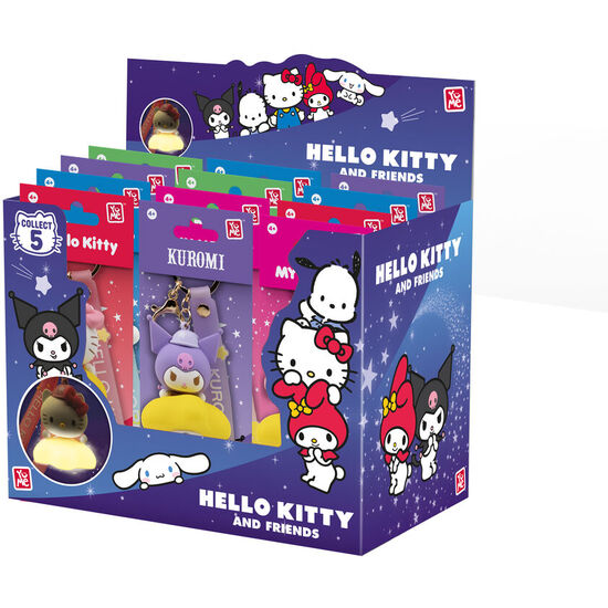 LLAVERO FIGURA LUZ HELLO KITTY AND FRIENDS SURTIDO image 0