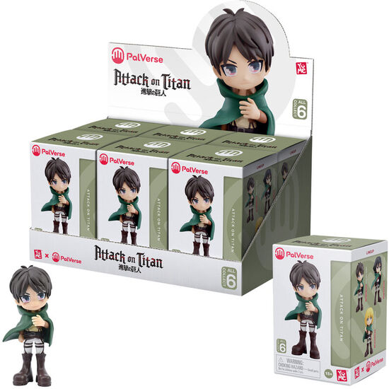 FIGURA SORPRESA ATTACK ON TITAN 9CM SURTIDO image 0