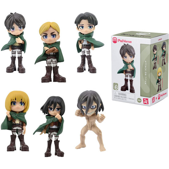 FIGURA SORPRESA ATTACK ON TITAN 9CM SURTIDO image 1