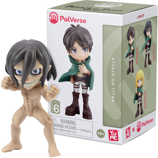 FIGURA SORPRESA ATTACK ON TITAN 9CM SURTIDO image 2