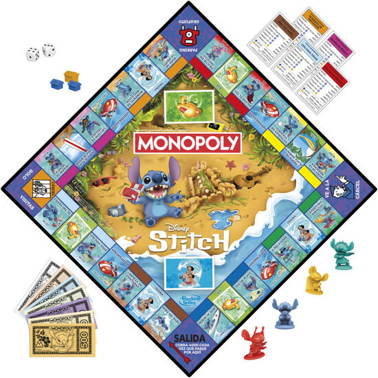 JUEGO MONOPOLY STITCH DISNEY image 1