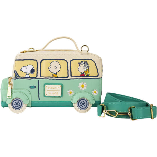 BOLSO BANDOLERA ROAD TRIP BUS SNOOPY LOUNGEFLY image 0