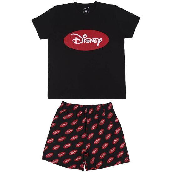 PIJAMA CORTO SINGLE JERSEY DISNEY BLACK image 0