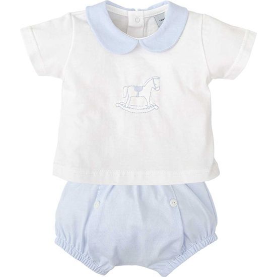 CONJUNTO RANITA CAMISETA CUELLO BEBE ILUSION image 0