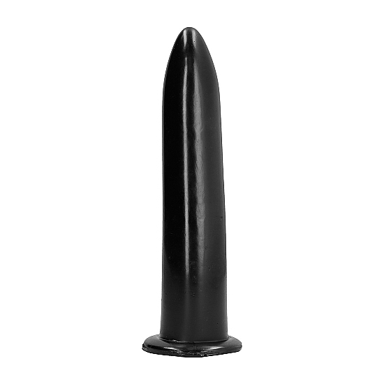 ALL BLACK DILDO 19CM image 0