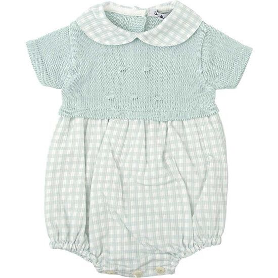 PELELE CORTO CUELLO BEBE PUNTO BURBUJAS image 0