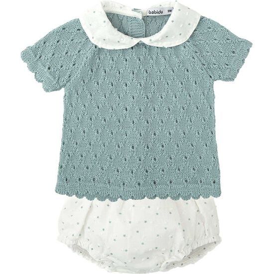 CONJUNTO RANITA BEBE NIÑA PUNTO ESPERANZA image 0