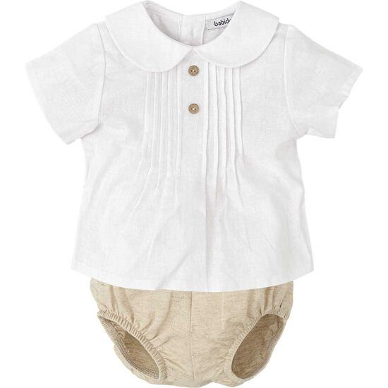 CONJUNTO BEBE NIÑO MANGA CORTA DESEO image 0