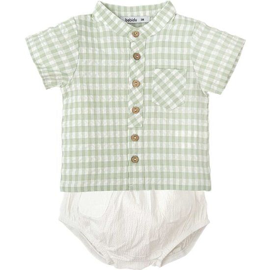 CONJUNTO NIÑO MANGA CORTA SECRETO image 0