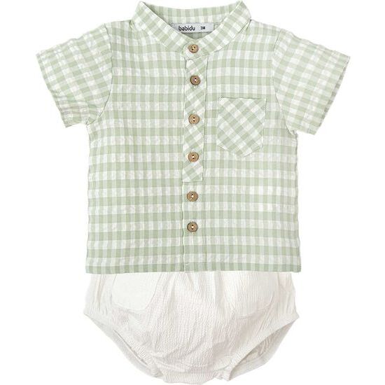 CONJUNTO NIÑO MANGA CORTA SECRETO image 0