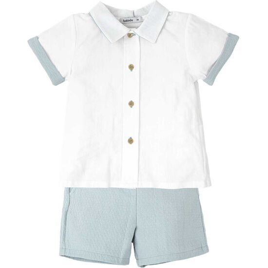 CONJUNTO NIÑO MANGA CORTA HECHIZO image 0