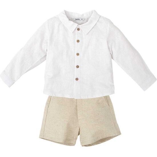 CONJUNTO MANGA LARGA NIÑO DESEO image 0