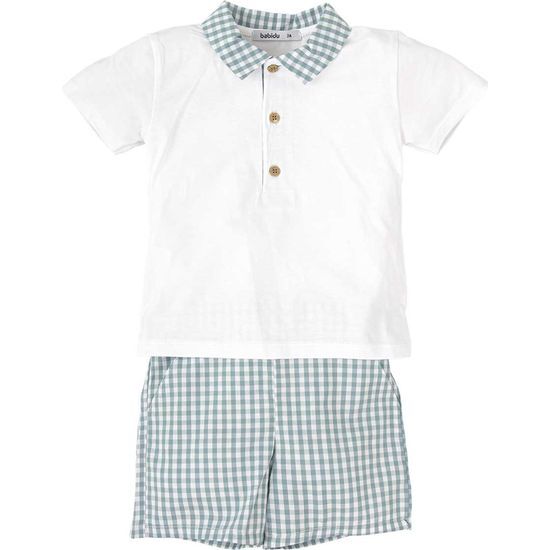 CONJUNTO MANGA CORTA NIÑO BRISA image 0