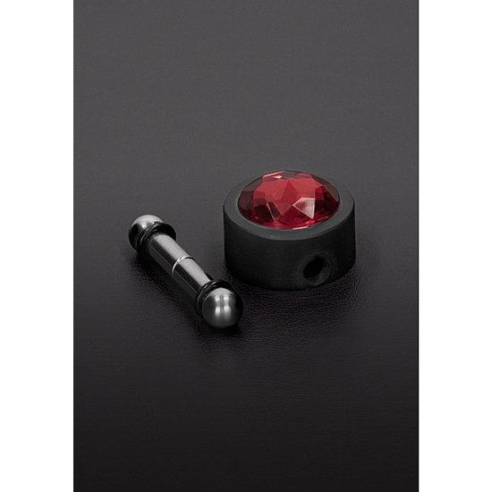 NIPPLE PINCHER WITH SWAROVSKI - RED image 1