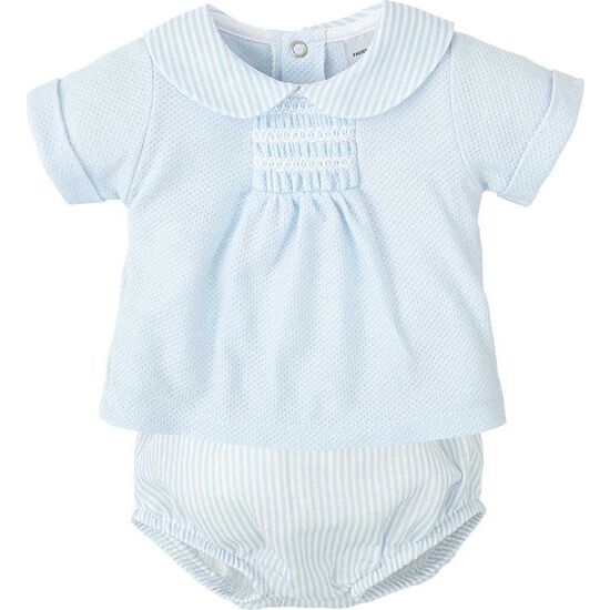 CONJ.RANITA + CAMISETA C/POLO CALMA image 0