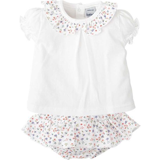 CONJ.RANITA VOLANTES + CAMISETA LUCIERNAGA image 0