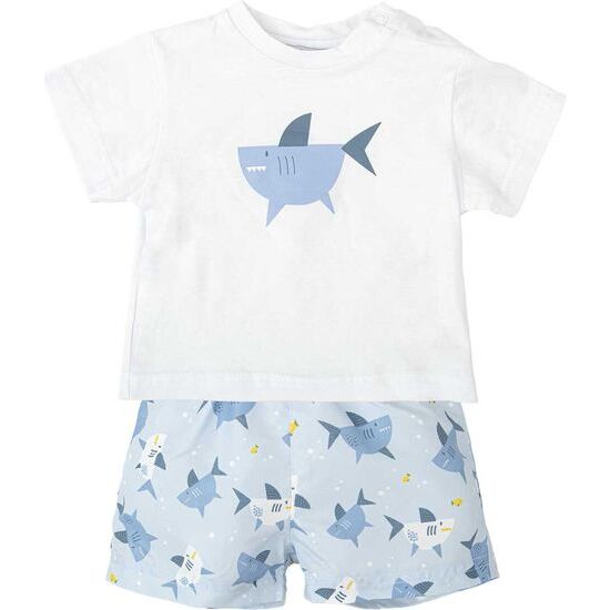 CONJUNTO CAMISETA NIÑO SOL image 0