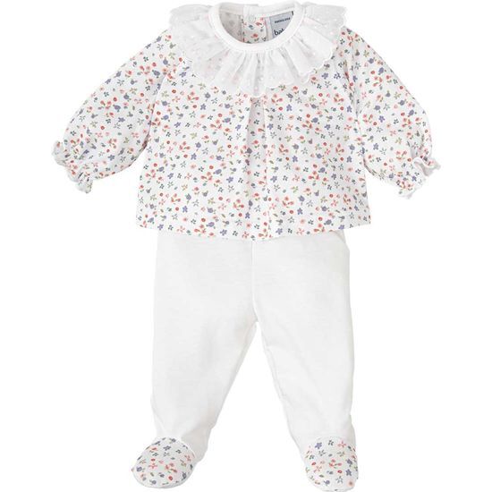 CONJ. POLAINA + CAMISETA C/VOLANTE LUCIERNAGA image 0