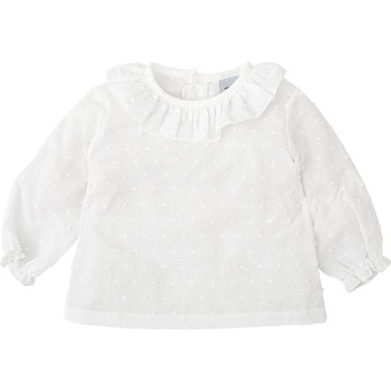 CAMISA PLUMETTI C/VOLANTE M/L image 0