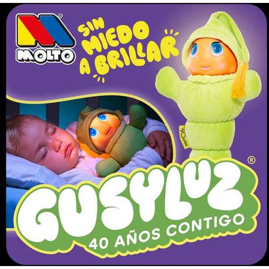 MUÑECO GUSI LUZ DOS CARAS 40 ANIVERSARIO 28 CM image 3