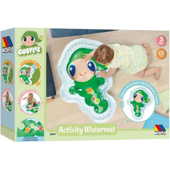 ALFOMBRA DE AGUA CON ACTIVIDADES GUSY LUZ 75X64 CM. image 0