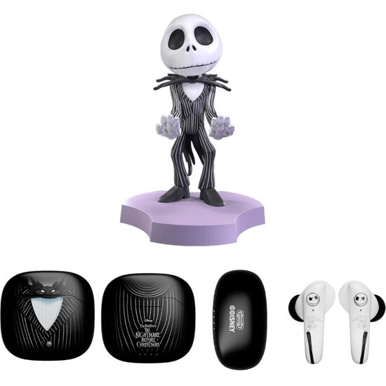 MINI CABLE GUY + AURICULARES INALAMBRICOS JACK PESADILLA ANTES DE NAVIDAD DISNEY image 0