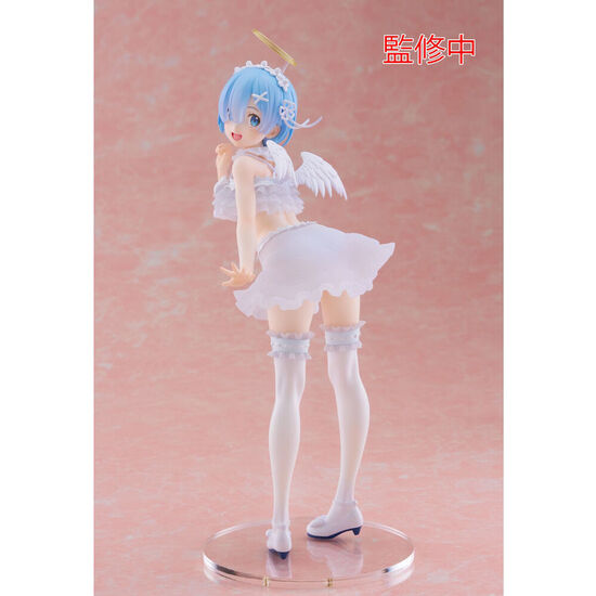 FIGURA REM PRETTY ANGEL RE:ZERO STARTING LIFE IN ANOTHER WORLD 15CM image 0