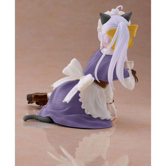 FIGURA ELAINA CAT MAID RENEWAL EDITION DESKTOP CUTE WANDERING WITCH THE JOURNEY OF ELAINA 13CM image 1