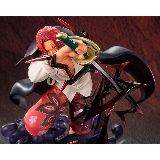 FIGURA S.H FIGUARTS ZERO SHANKS DIVINE DEPARTURE ONE PIECE 20CM image 1