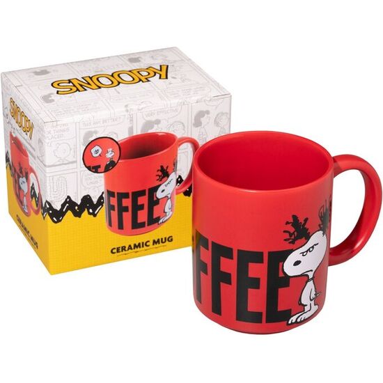 TAZA BUT FIRST COFFEE SNOOPY 350ML image 1