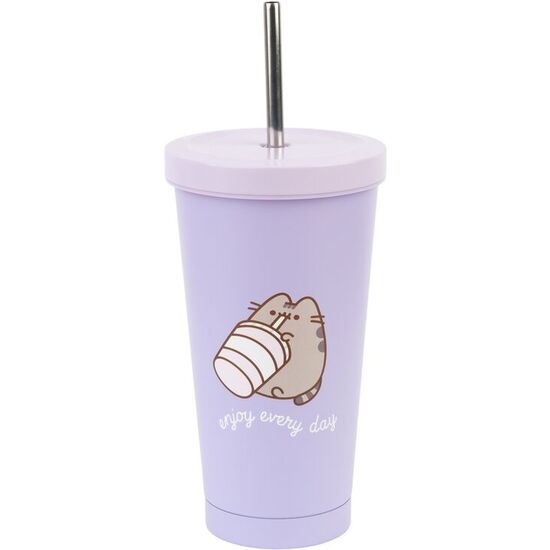 VASO PAJITA MOMENTS PUSHEEN 550ML image 0