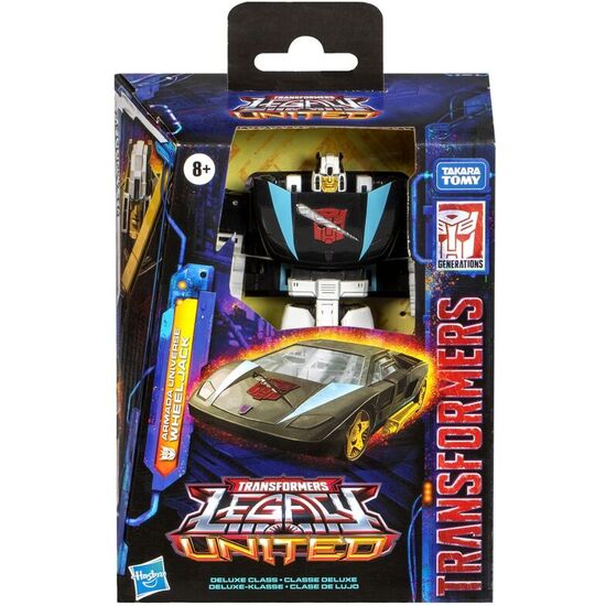 FIGURA DELUXE ARMADA UNIVERSE WHEELJACK TRANSFORMERS LEGACY UNITED 14CM image 0