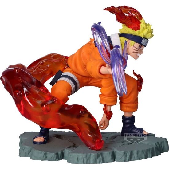 FIGURA UZUMAKI NARUTO II MEMORABLE SAGA NARUTO SHIPPUDEN 9CM image 2